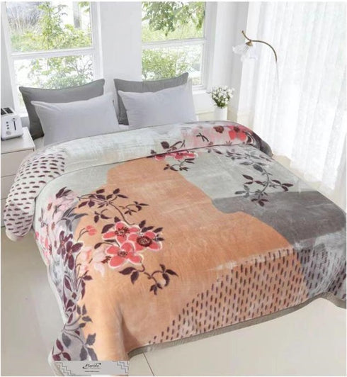 Ebony by Florida 2 Ply Double Mink Blanket for Heavy Winter